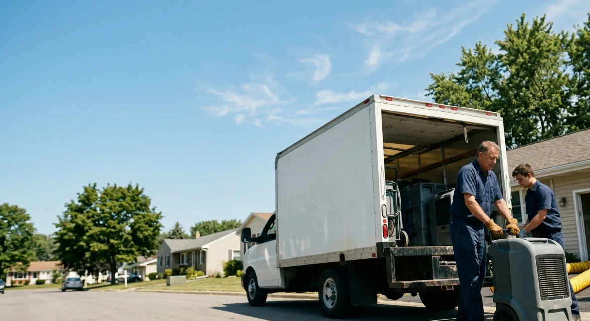 Water Damage Cleanup in Menasha, WI near me